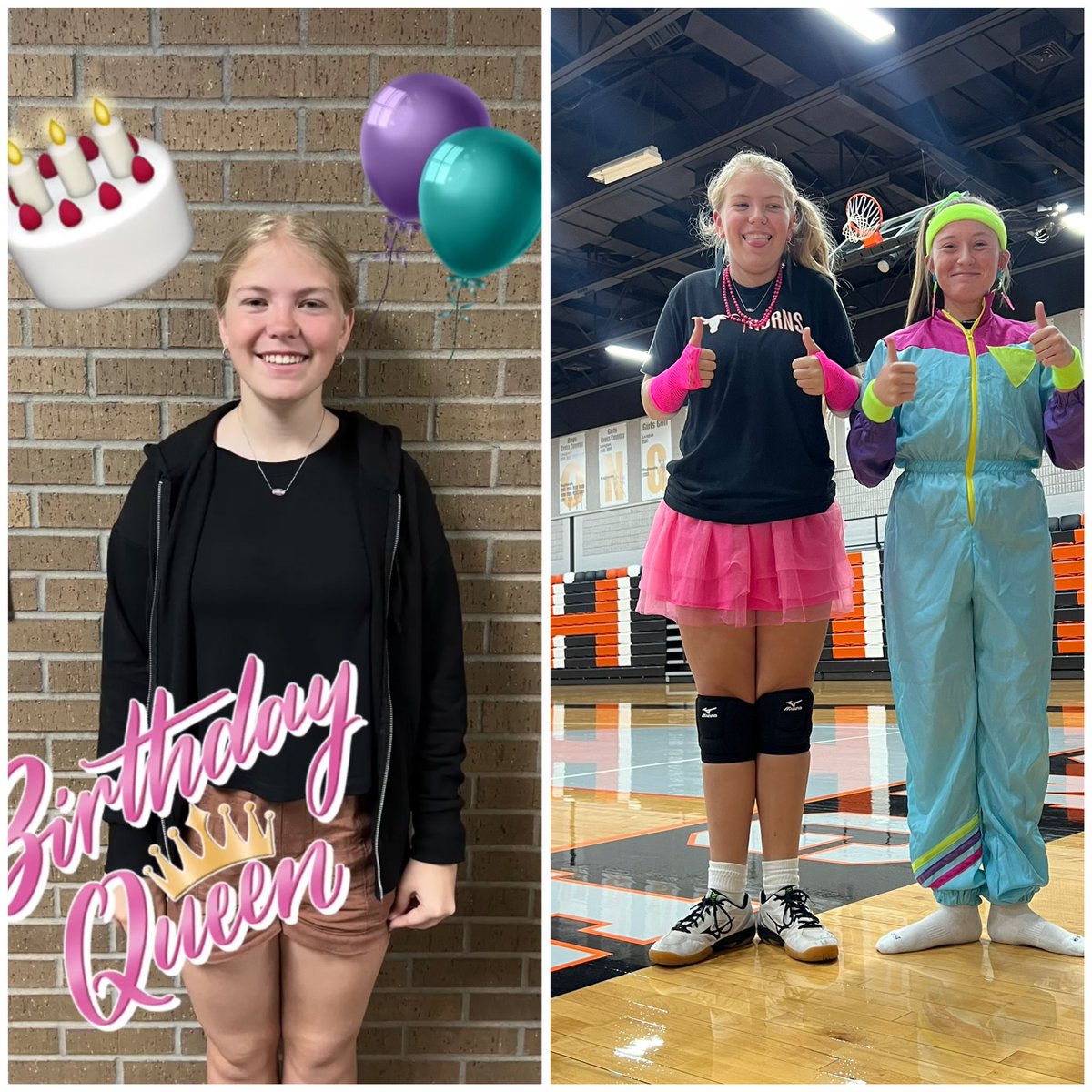 Happy Birthday to one of our sophomores <a href="/CornelsenAli/">ali cornelsen</a>! 
So glad we got to sing to you!!! 
#FAMILY 🖤🧡⚾️🥎