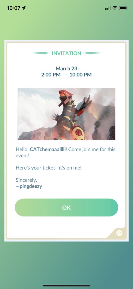 Thank you <a href="/pingdeezypogo/">PingDeezyPogo</a> for the ticket 🎟️ 😍 I wish you all the shundos 😬😬