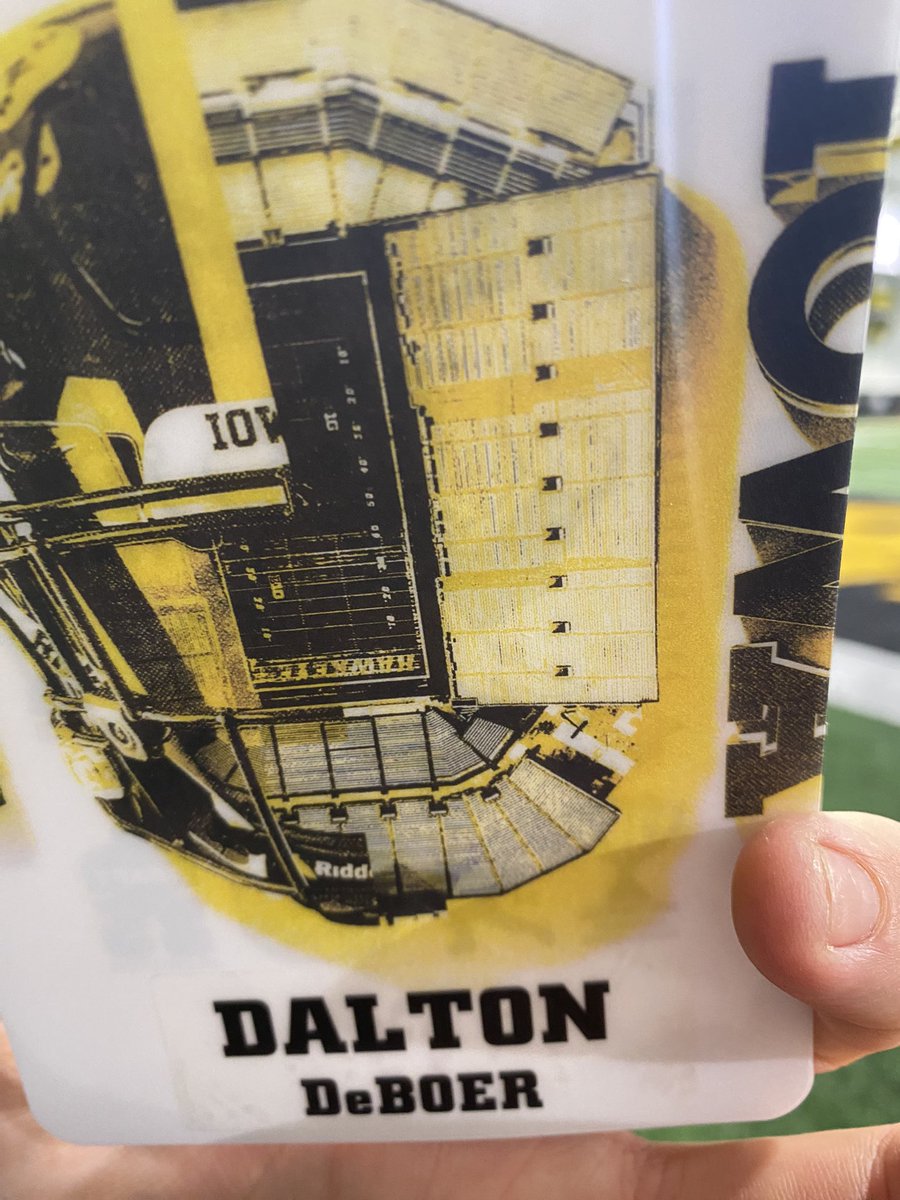 DaltonDeBoer1's tweet photo. Had a great time in Iowa city. Thank you to @CoachBarnett_OL, @CoachTimLester @TylerBarnesIOWA, @CoachSWallace and @Spauldingiowa for the great conversation we had! Look forward keeping in touch and coming back to campus!!! 
@HawkeyeFootball https://t.co/2n6zh7Quqc