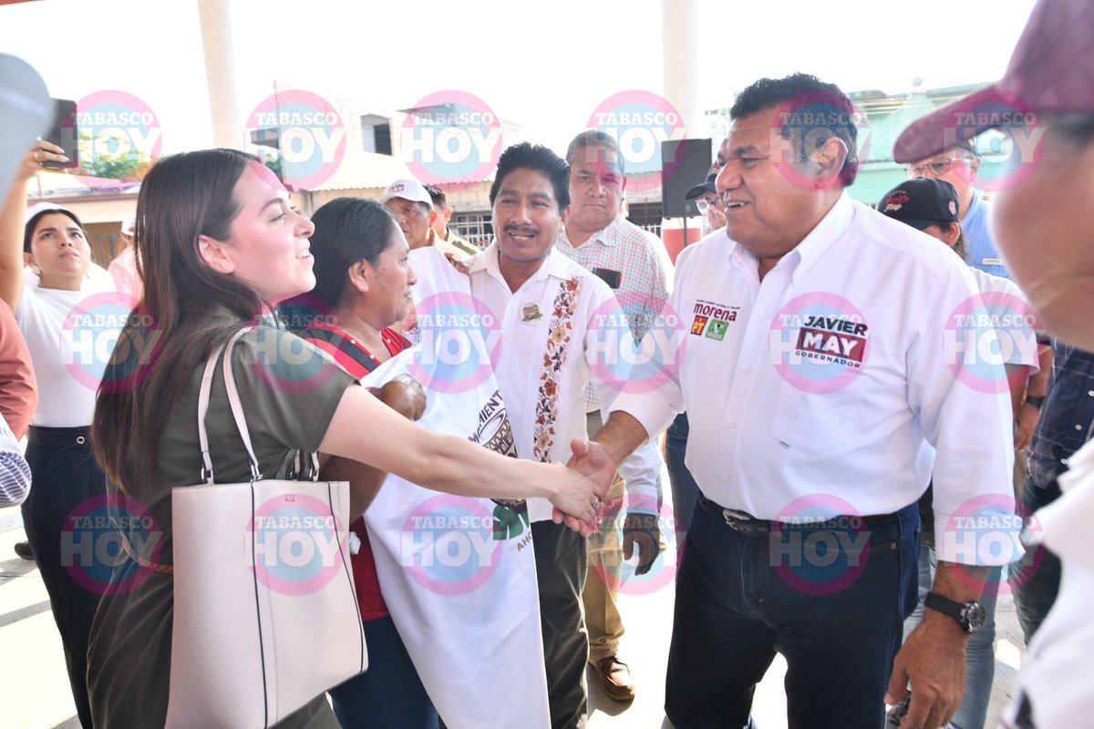 TabascoHOY's tweet image. #GaleríaTH📸| El candidato a la gubernatura de #Tabasco, Javier May (@TabascoJavier) realiza un mitin en #Tucta, #Nacajuca.
tabascohoy.com