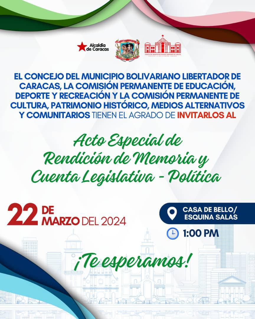 Concejo Municipal de Caracas tweet media