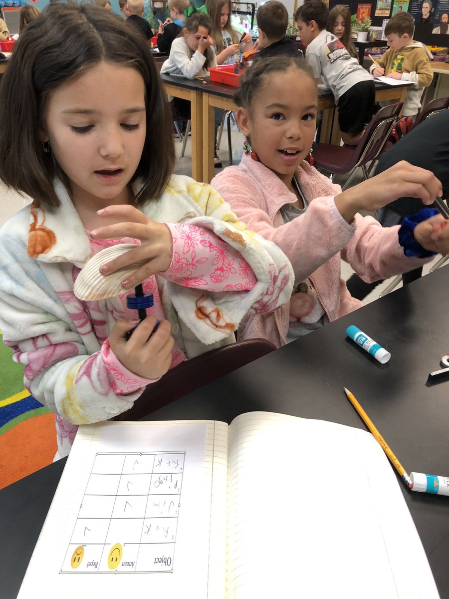BGStemcoach's tweet photo. What do magnets 🧲 attract? What do magnets repel?  Do magnets not have any effect on certain materials? All ?s  1sties asked and answered in STEM lab this week. @RebeccaHeard12 @BGESTEM @CherokeeSchools @MrsMarinelli2 https://t.co/HT54sfV1FE