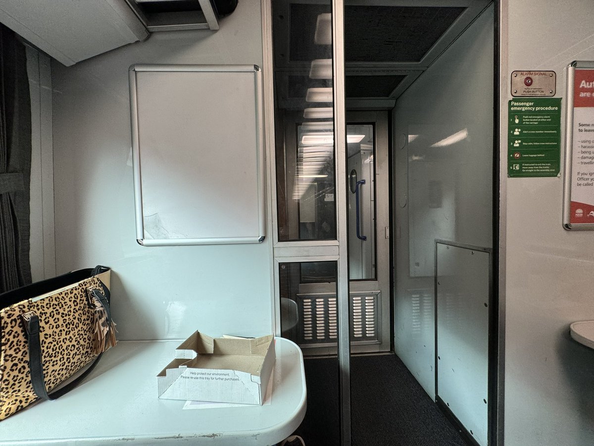 alaskanjackal's tweet photo. @TrainLinkSouth I booked this journey a month ago in order to see the scenery between Sydney and Melbourne. Turns out this is the scenery I get. Was never given an opportunity to pick a better seat, and now the train’s full. So much for my great Australian rail adventure. :/ https://t.co/e9mbH6tiHP