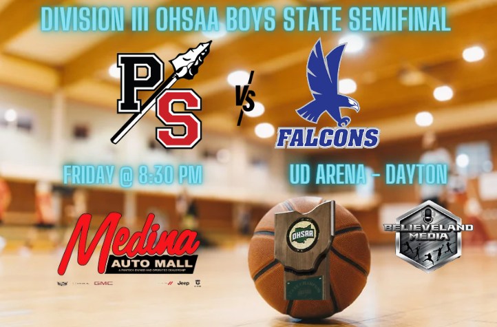 Tomorrow night our 2nd State semifinal coverage will be the Preble Shawnee Indians vs the Lutheran East Falcons in Division III. Marshawn Powers &amp; Wesley Seyfang will have the coverage and post-game interviews.
<a href="/PSBoysHoops/">Preble Shawnee Boys Basketball</a> <a href="/LEFalconsHoops/">Lutheran East Falcons BBB</a> <a href="/sirshawn_90/">Marshawn L. Powers</a> @Szns_Sports