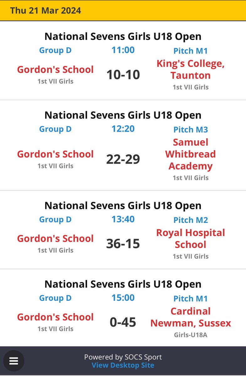 Fantastic day for our amazing U18 Girls. Finishing 3rd in the group with a win and a draw. So proud of this group and delighted with how both our U14 and U18 Girls teams have progressed from last year @RPNS7s #bleedgreen #thisgirlcan @GordonsPEDept @GordonsSch @NextGenXV