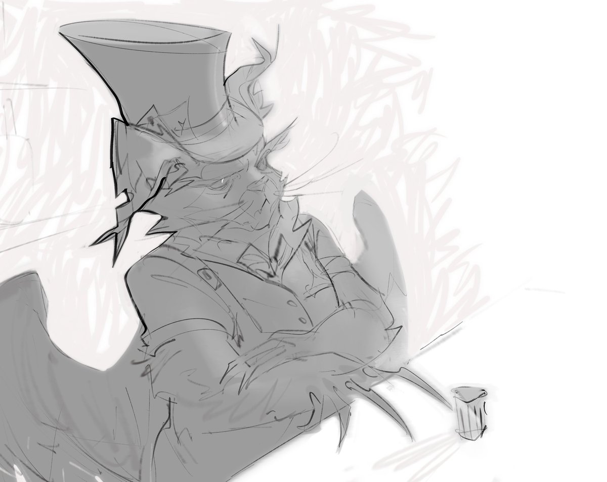 _springheeled's tweet image. #HazbinHotel #Husk