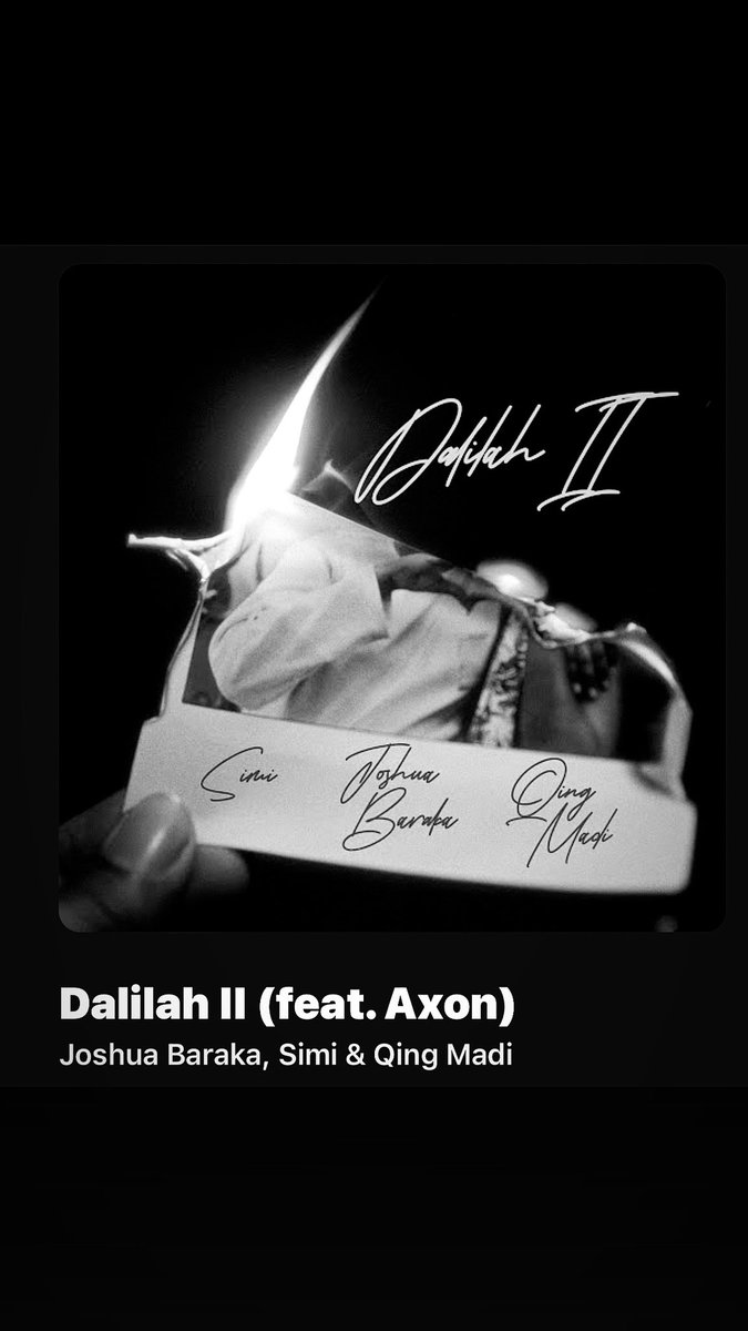 Qingmadiszn's tweet photo. Dalilah II Out Everywhere!
Qing Madi Verse🧨 #DALILAHll https://t.co/JmSZ5ItfD0