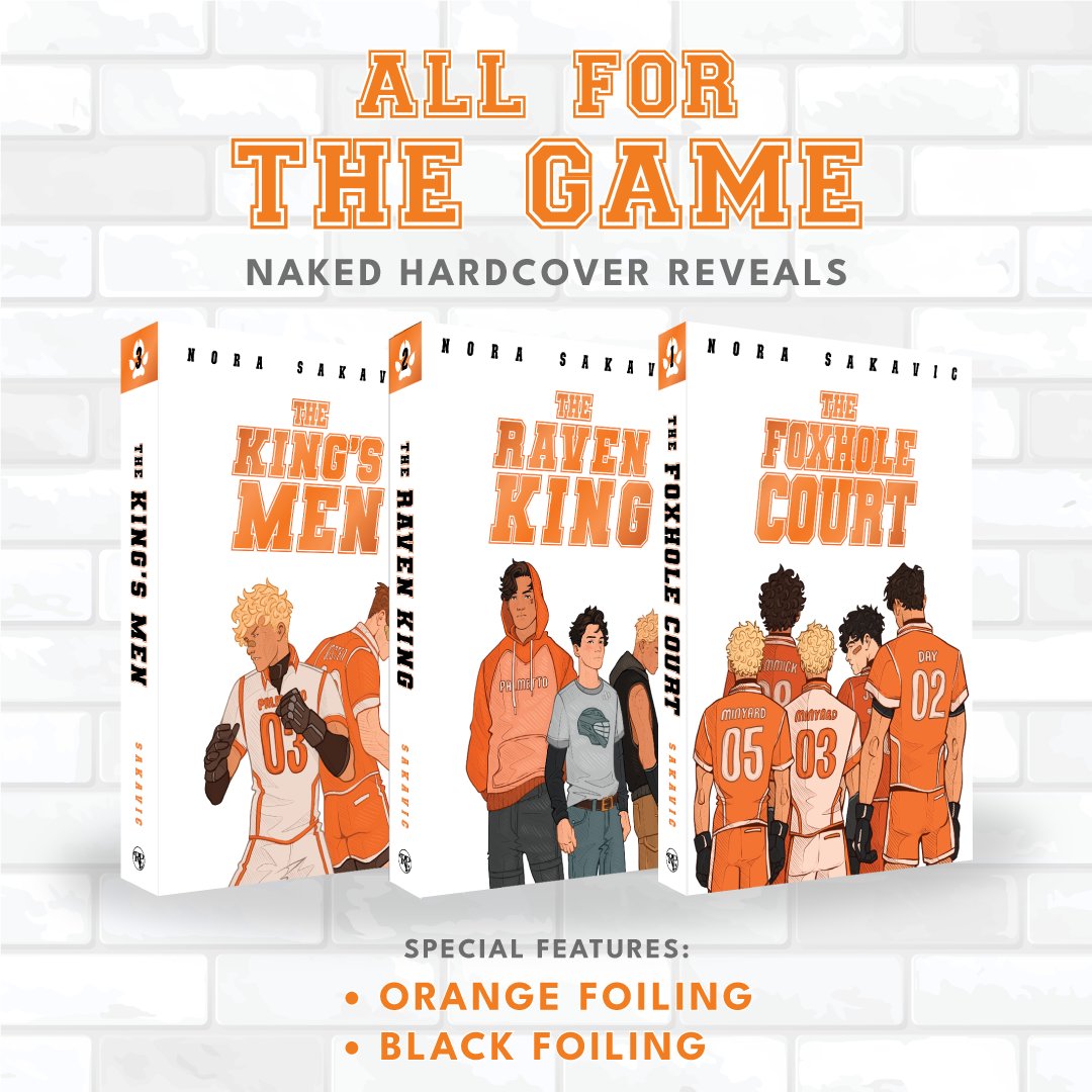 Surprise! It's time to reveal the naked hardcover design of our