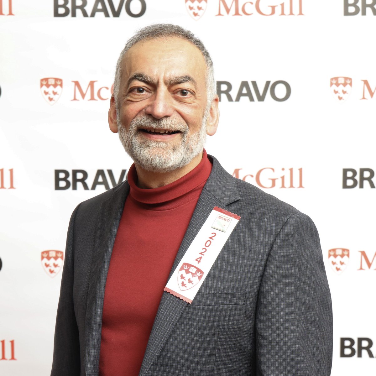 Congratulations to Professor @samerfaraj of @DesautelsMcGill, who is being honoured tonight at #Bravo2024! In 2023, Professor Faraj was named a Fellow of the Royal Society of Canada (@src_rsc)👏🎉