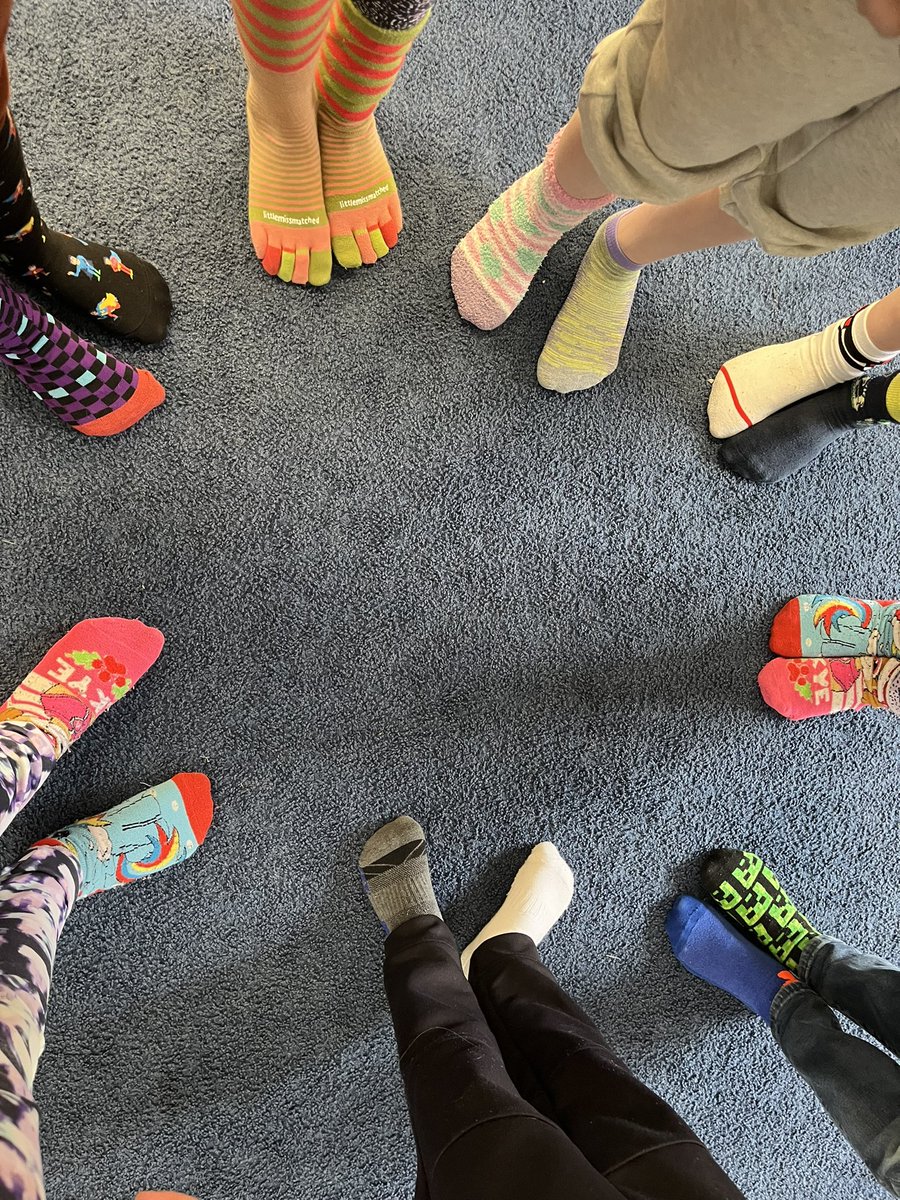 Today we Rocked our Socks! #inclusion #WorldDownSyndromeDay <a href="/wps_wildcats/">WPS</a> <a href="/GEDSB/">Grand Erie District School Board</a>