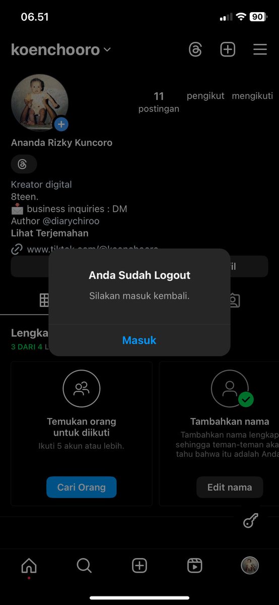 AnandaKun2's tweet photo. kok tiba2 begini sihh https://t.co/gQZWP0t01A