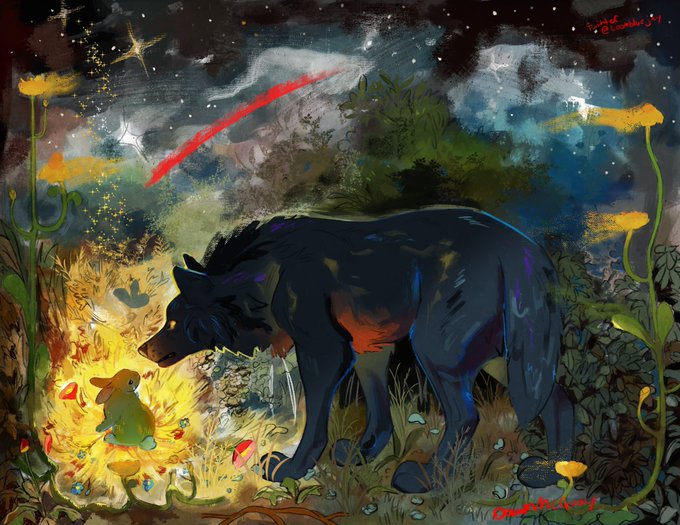 「outdoors wolf」 illustration images(Latest)