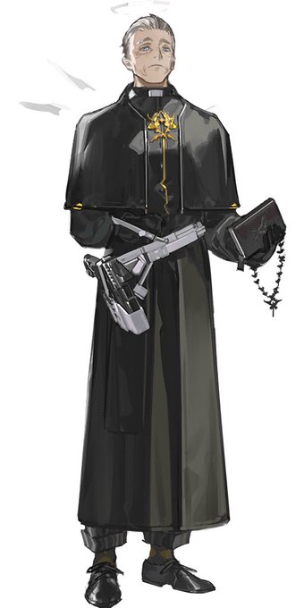 アークナイツ君なんでなんでこんな神キャラデザのイケおじ達を実装してくれないんすか… 