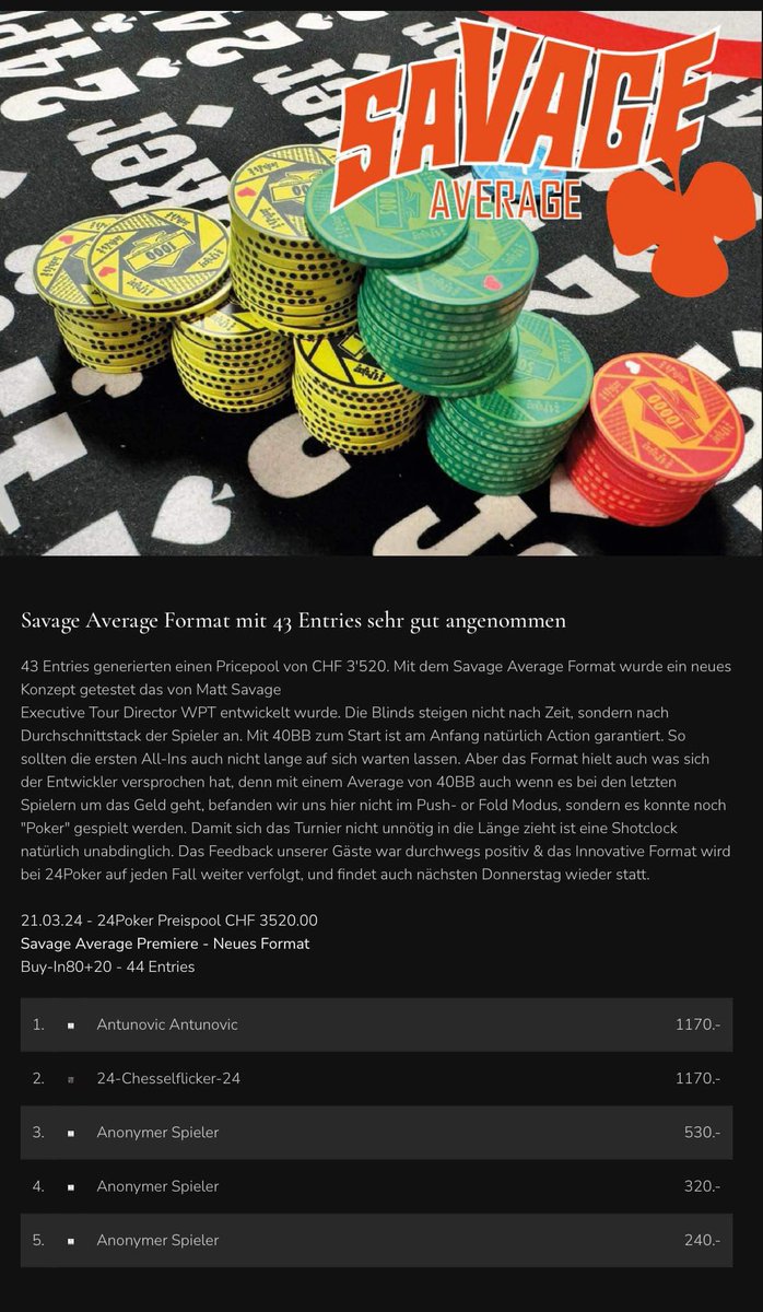 SavagePoker's tweet photo. Now in Germany!
The one in Switzerland was well received. #SavageAverage https://t.co/AOue8tQF7R