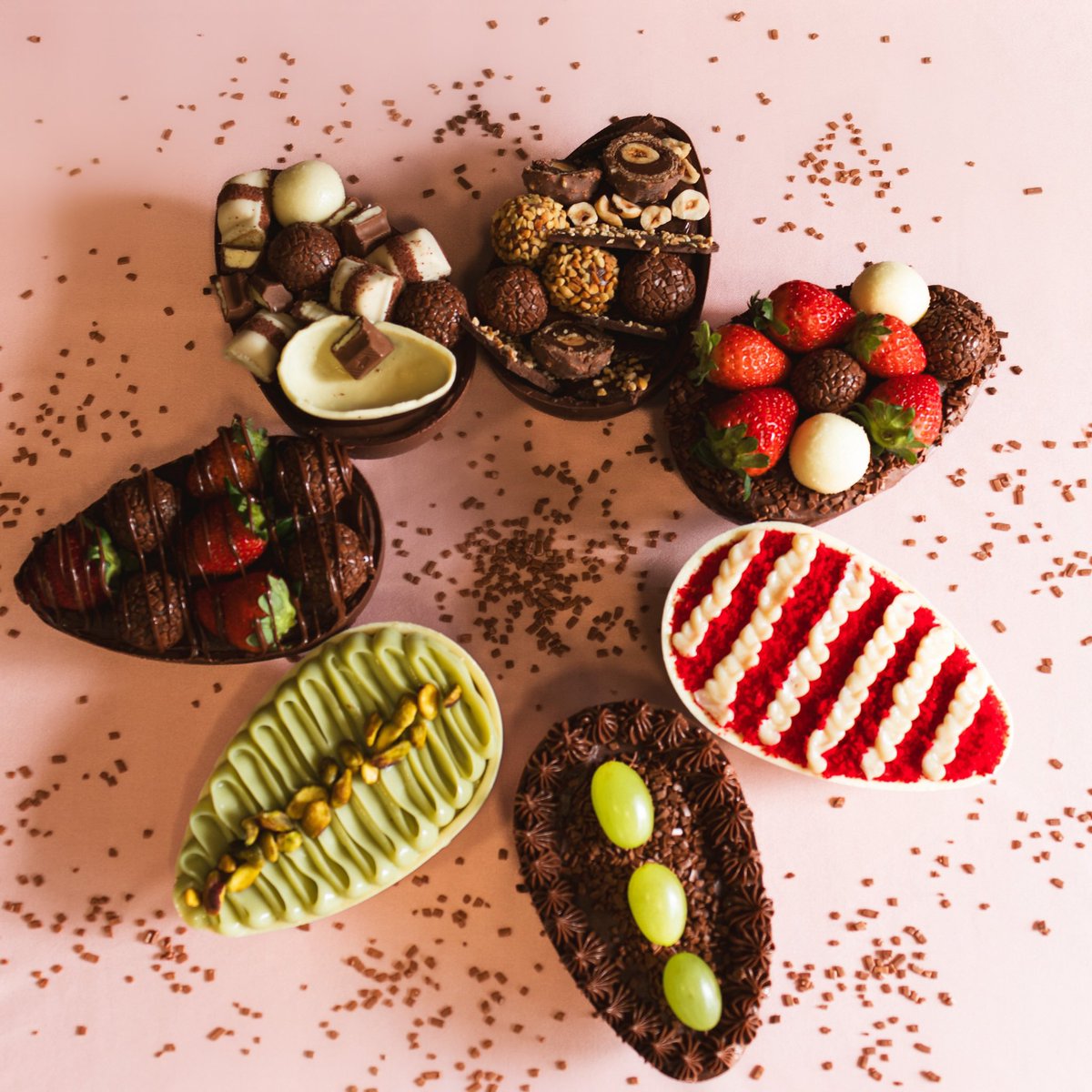 brunnaeduardab's tweet image. Passando pra lembrar que faltam 10 dias pra Páscoa e ainda da tempo de encomendar 🫶🏻