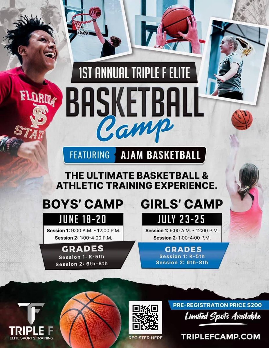 I’m bringing back my annual basketball camp this summer! I’m so pumped to partner with @triplefknox and @jam_hoops for these great events! I can’t wait to see your kids there!