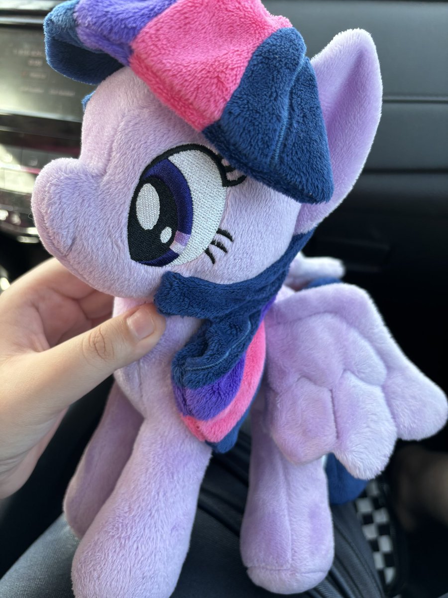 Twilight Sparkle plush side view