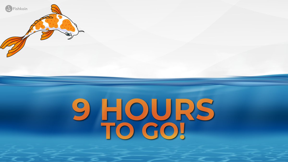 GM! 🌊 9 Hours to go!

Giveaway $50 USDT

✅Follow <a href="/fishkoin/">Fishkoin</a>
✅Tag 3 influencers

🏆1 Winner
⏰Ends in 24 Hours

#KOIN #memecoin #fishkoin #BSC
