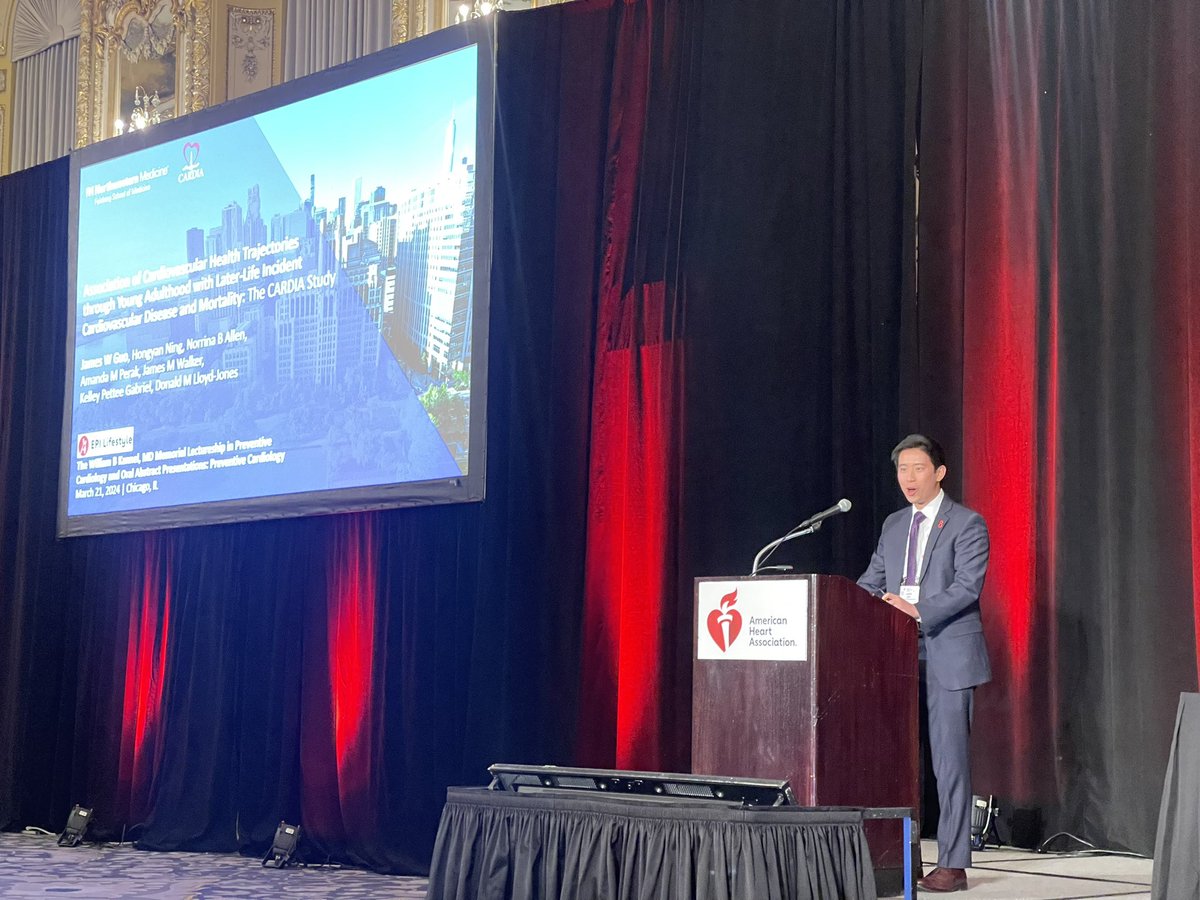 James Guo (@jamesw_guo) on Twitter photo Filled with new ideas and fresh energy after #EPILifestyle24!
Honored to present two studies on cardiovascular health, one at the podium! So grateful for a mentor like <a href="/dmljmd/">Don Lloyd-Jones</a> who devoted hours giving #sagely feedback and always encourages/inspires my curiosity and science. Filled with new ideas and fresh energy after #EPILifestyle24!
Honored to present two studies on cardiovascular health, one at the podium! So grateful for a mentor like <a href="/dmljmd/">Don Lloyd-Jones</a> who devoted hours giving #sagely feedback and always encourages/inspires my curiosity and science.
