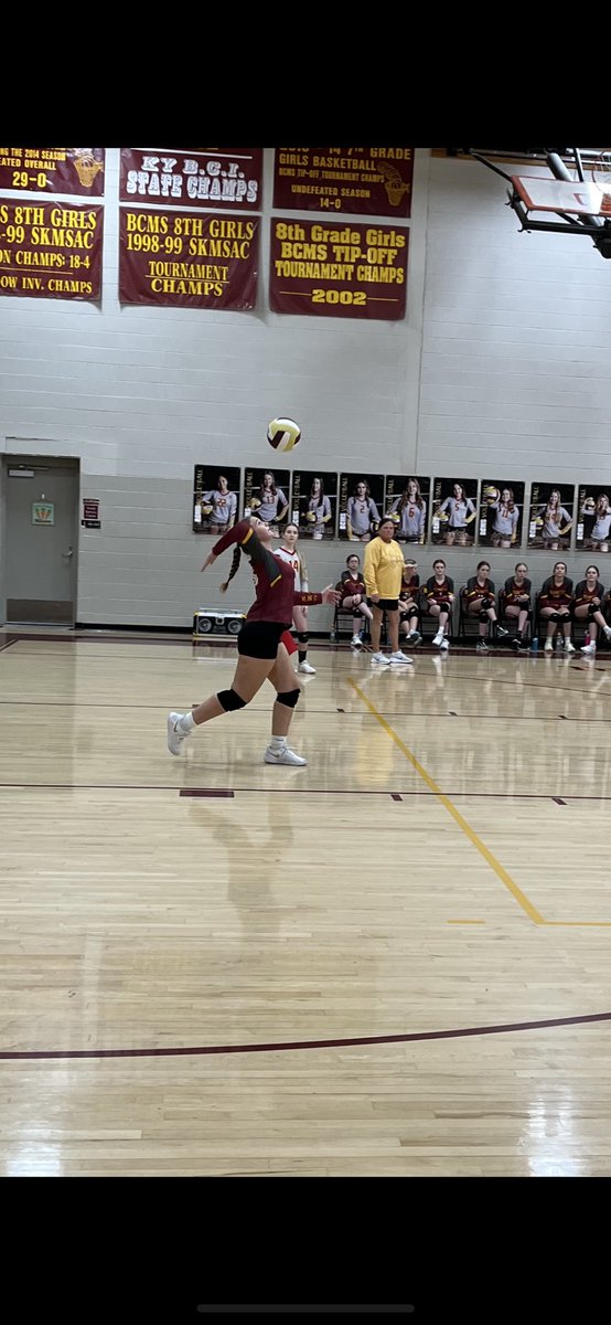 Always good to finish the season with a win! Proud of Lilly and her teammates for their volleyball season! They worked hard, improved all season and had fun in the process!