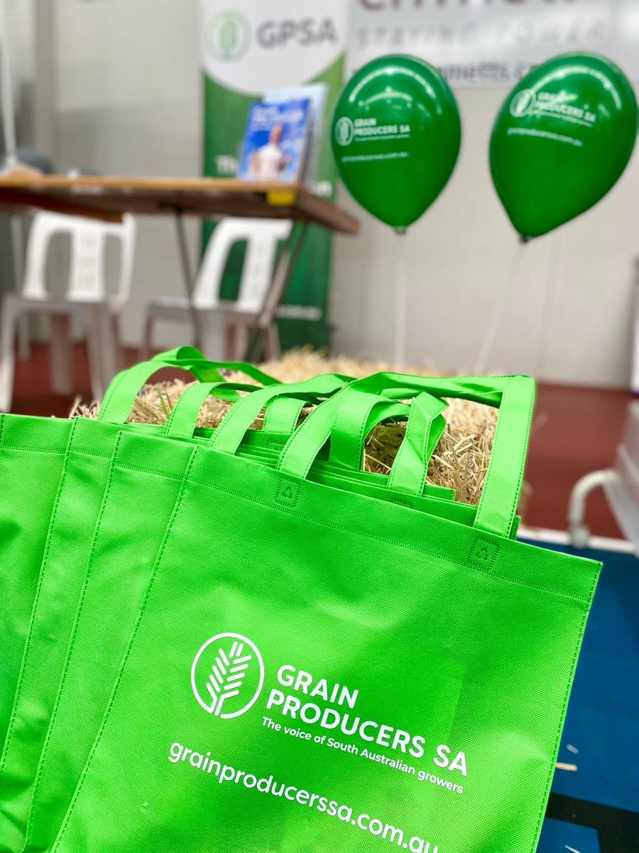 Are you attending the Light Regional Farm & 4x4 Expo at the The FARM Centre Freeling today or tomorrow? If so, drop by the GPSA stand to say hi have a chat about all things grain and grab a bag of grain industry goodies! #grainproducerssa