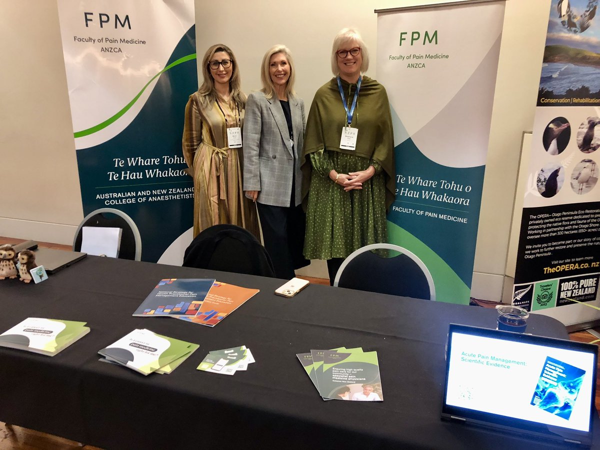 Proudly supporting the 2024 @NZPainSoc conference. Say hi to the FPM team at the Dunedin Centre. #NZPS24 #PainManagement #painnz