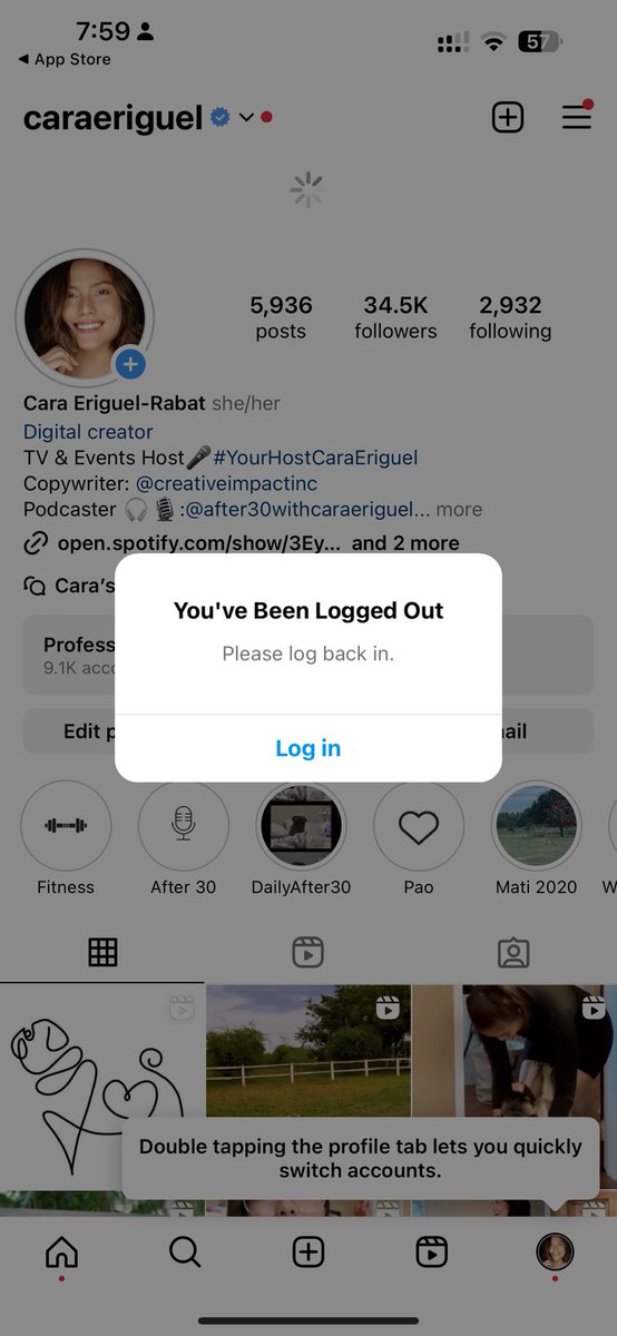 Hello!?? Damn I thought I was hacked or something #instagram #instagramdown