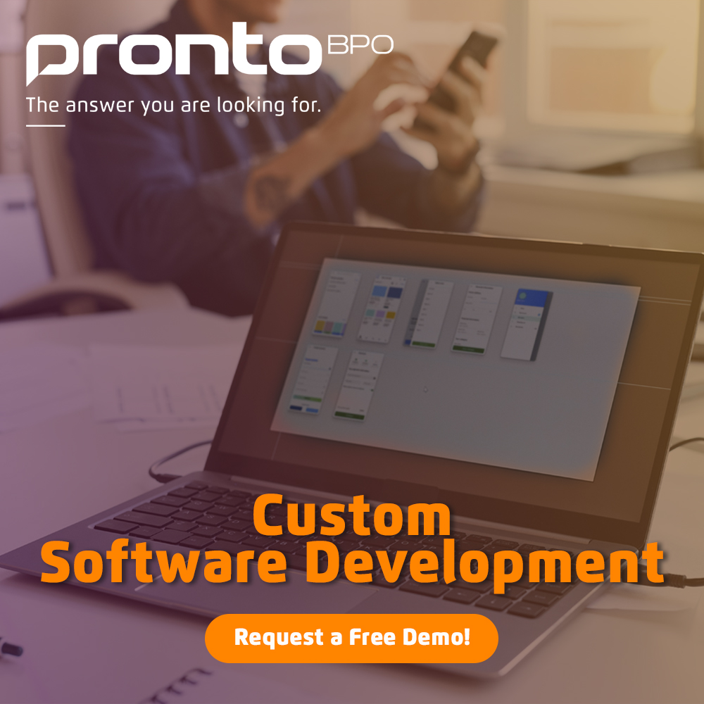 ProntoBpo's tweet photo. 🚀 Unlock your potential with our custom software solutions!
At Pronto BPO, we specialize in crafting tailored software to meet your unique needs. From web apps to enterprise solutions, we turn your ideas into reality. Let's innovate together.

sales@prontobpo.com https://t.co/zPKrAf7NtZ