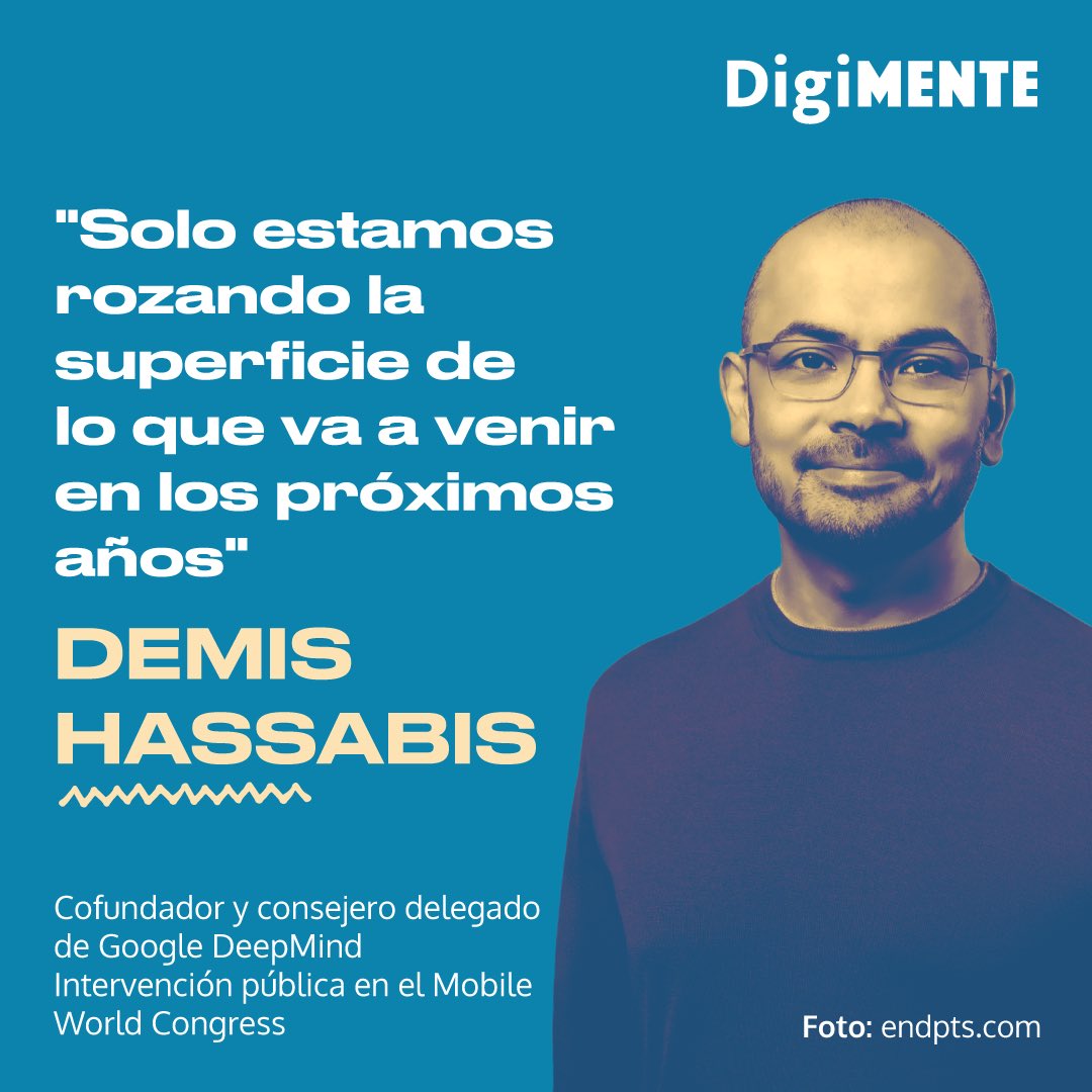 El futuro de la inteligencia artificial es emocionante.
Desde aportes a la medicina, hasta la robótica y las matemáticas, los avances en los próximos años serán impresionantes, esta es la visión del mañana de Demis Hassabis, cofundador y consejero delegado de Google DeepMind. 👀