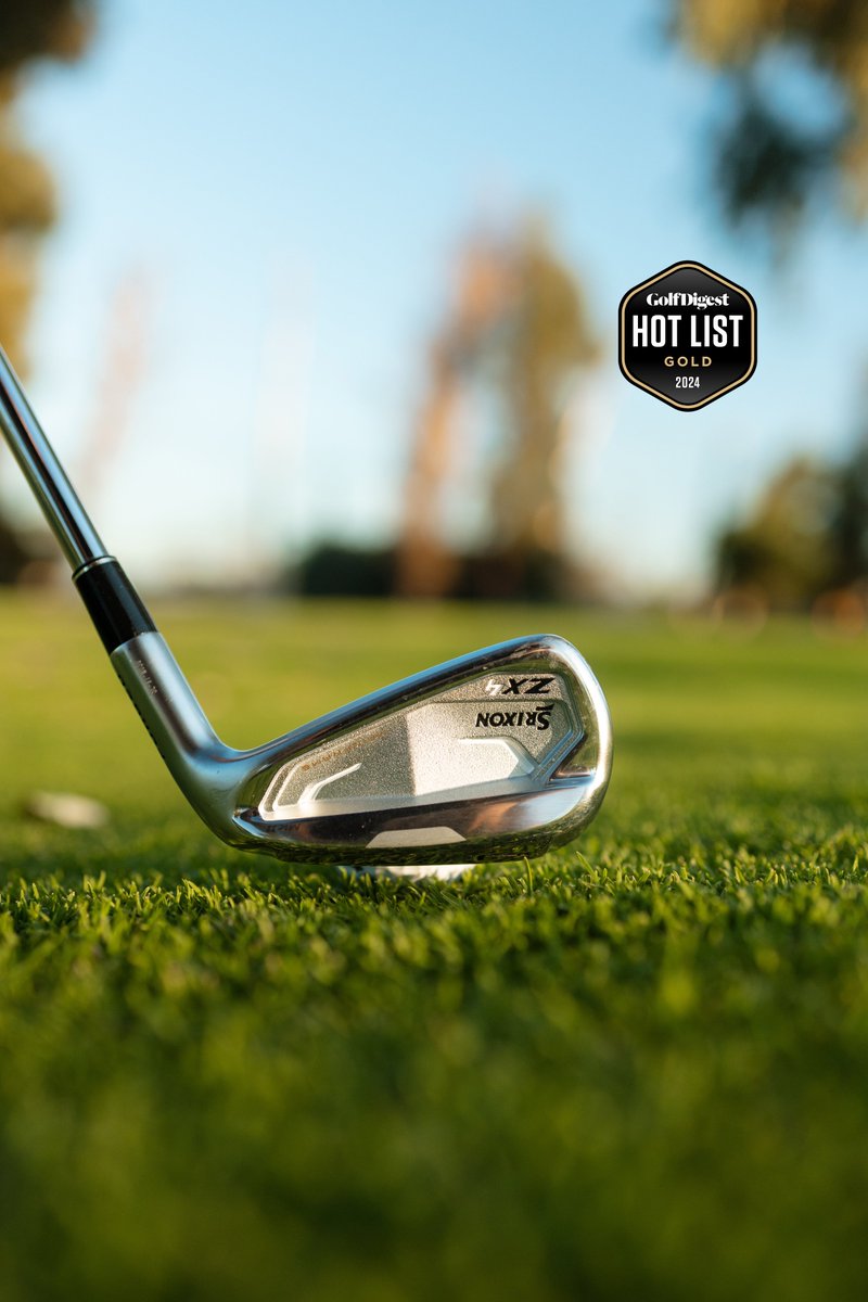 Game improvement irons at their finest. Golf Digest Hot List GOLD ZX4 MkII Irons provides max forgiveness thanks to its hollow head design. Whilst also presenting a sleek, narrow look at address 🤩