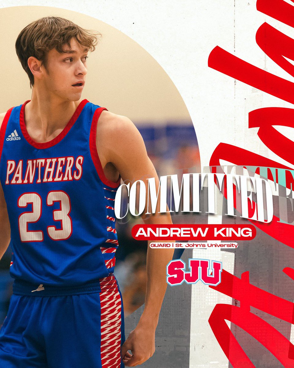 I am excited to announce my commitment to St. John’s University to further my academic and athletic career! I would like to thank my family for all their support throughout the years, as well as my coaches and teammates who have helped me get to this point. Go Johnnies!