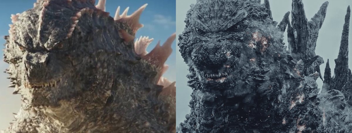 mr_goji1954's tweet photo. They’re actually bros 🫱🏻‍🫲🏼  #GodzillaMinusOne #GodzillaXKongTheNewEmpire https://t.co/LBmj6pE6c5