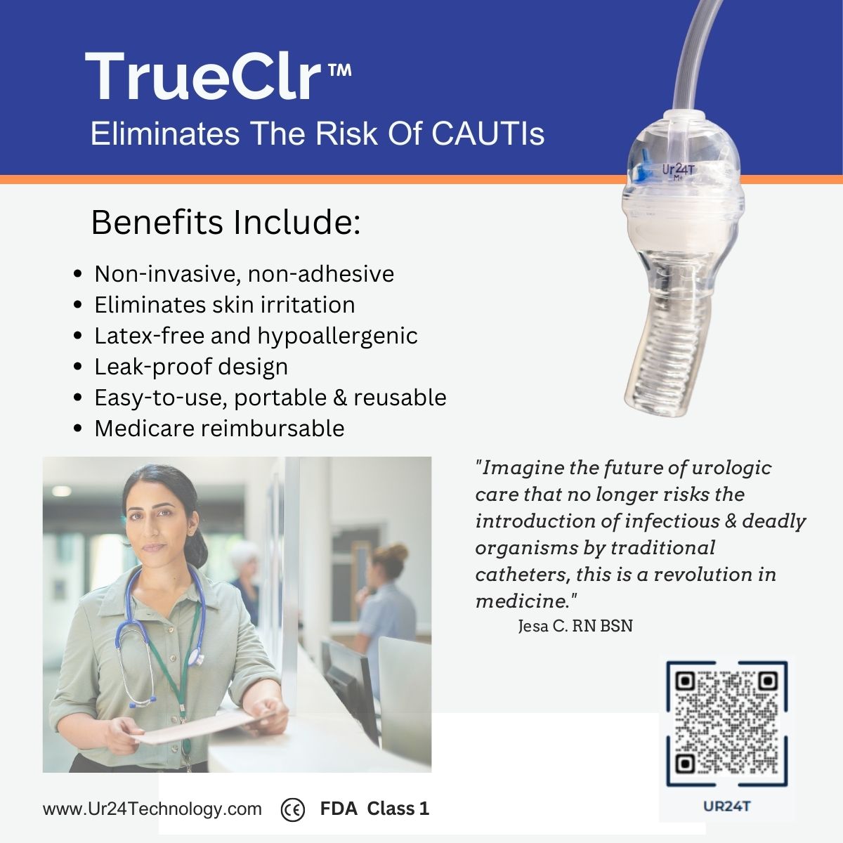 #trueclr #stopcautis #uncatheter #externalcatheter #medicalinnovation #medicaldevice #infectionprevention #infectioncontrol #urology #urologists #physician #registerednurse #criticalcare #hospital #incontinence