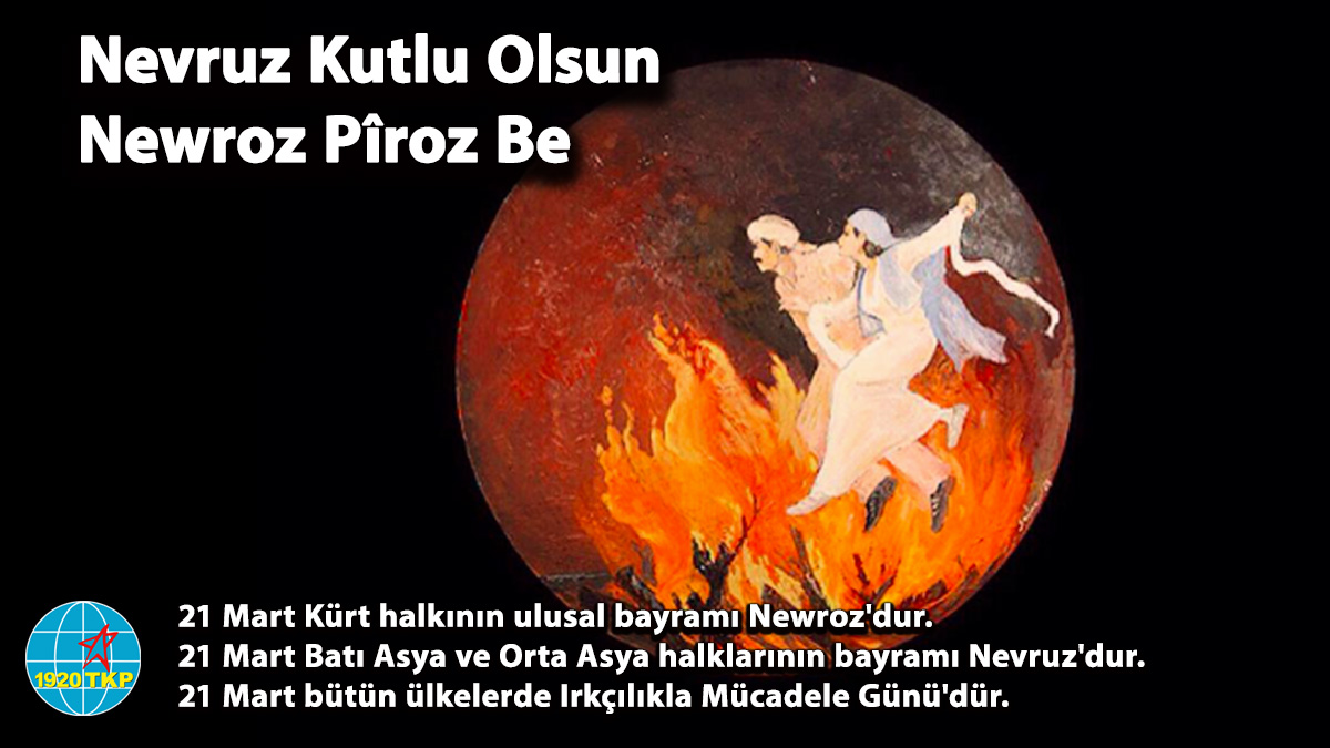 21 Mart Kürt halkının ulusal bayramı Newroz'dur. 21 Mart Batı Asya ve Orta Asya halklarının bayramı Nevruz'dur. 21 Mart bütün ülkelerde Irkçılıkla Mücadele Günü'dür. 21 Mart hepimize kutlu olsun. #NevruzKutluOlsun #NewrozPirozBe