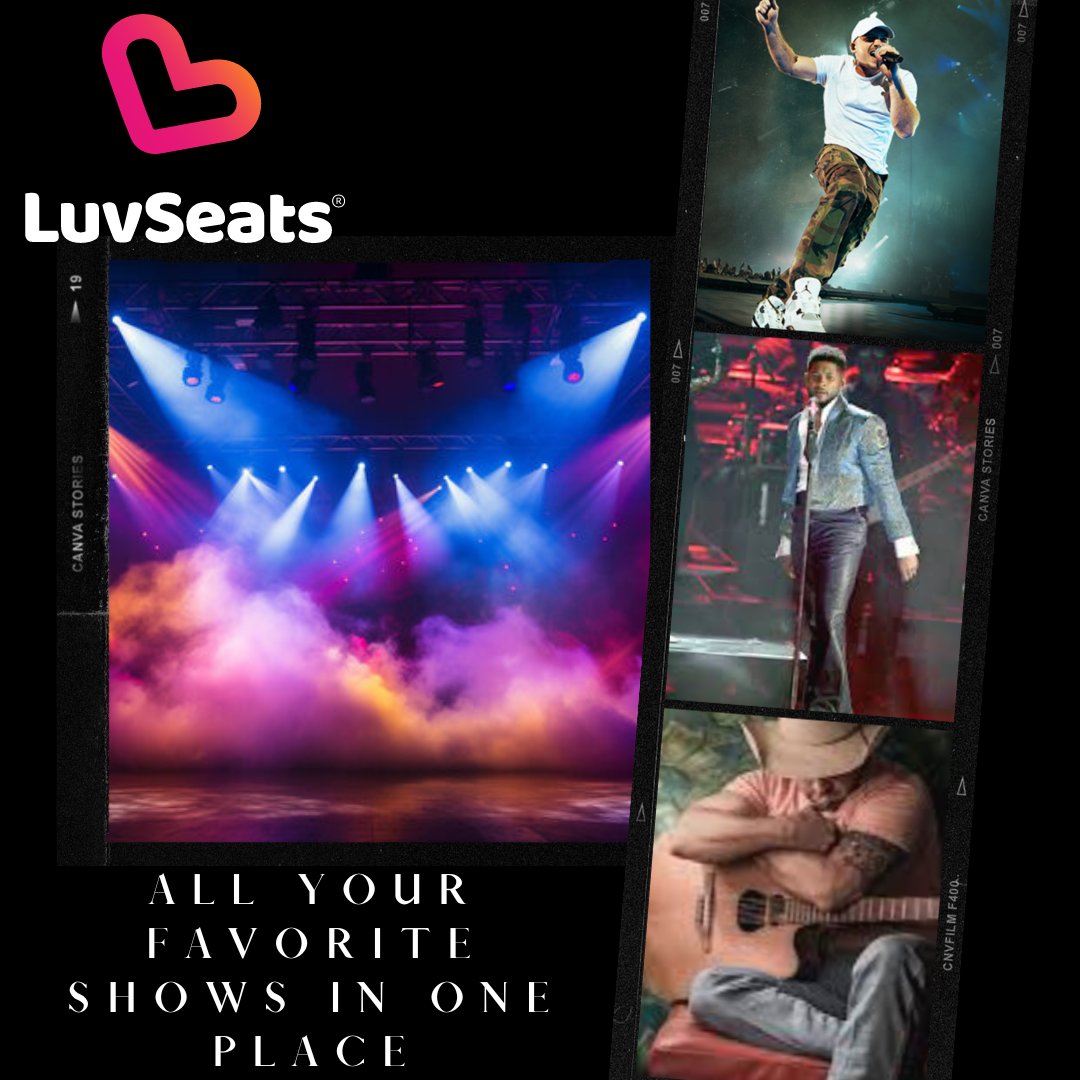 Get the best seats to the hottest shows and events at LuvSeats.com