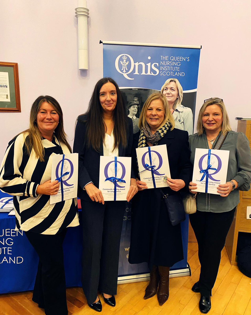 An amazing day recognising &amp; celebrating nurses who have served 21years or more in the community providing compassionate, person centred care #QNIS #dedication <a href="/sharonm01497341/">sharon.murray 🌈</a> <a href="/TrudiMarshall1/">Trudi Marshall</a> <a href="/NHSLanarkshire/">NHS Lanarkshire</a> <a href="/HSCPNorthLan/">Health & Social Care North Lanarkshire</a>