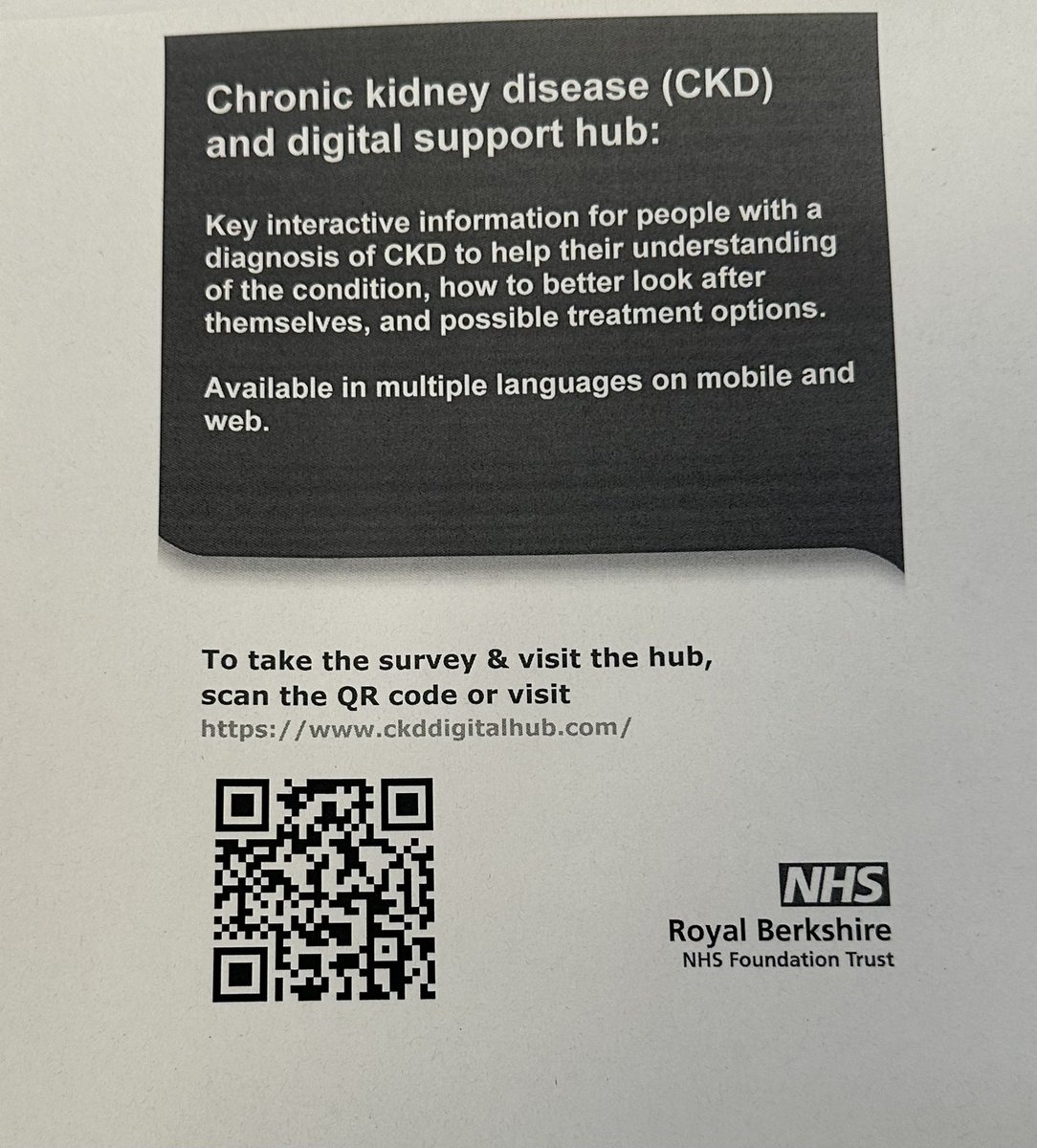 Over 80 residents from the Gurkha community joined us today to listen to #kidneyessentials from Dr @VauxEmma & see the new digital support hub in #Nepali @CEO_RBFT @ktpt1507 @gwtorg @RBNHSFT @CNO_BOBICB