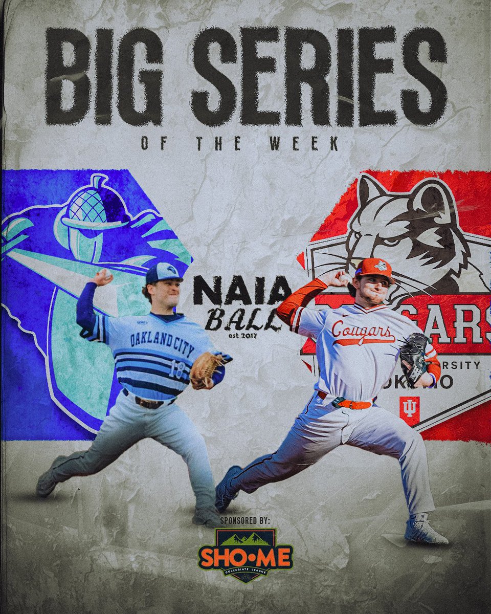 NAIA Ball (@naiaball) on Twitter photo It is Week #6 of the NAIA Ball Big Series of the Week sponsored by <a href="/ShoMeLeague/">Sho-Me Collegiate League</a> and we are headed to Kokomo, Indiana for a <a href="/RiverStatesConf/">River States Conference</a> match up!
Oakland City (22-7) vs IU Kokomo (18-11)
IU Kokomo leads the series 8-0 all time! For more information and to see who the NAIA It is Week #6 of the NAIA Ball Big Series of the Week sponsored by <a href="/ShoMeLeague/">Sho-Me Collegiate League</a> and we are headed to Kokomo, Indiana for a <a href="/RiverStatesConf/">River States Conference</a> match up!
Oakland City (22-7) vs IU Kokomo (18-11)
IU Kokomo leads the series 8-0 all time! For more information and to see who the NAIA