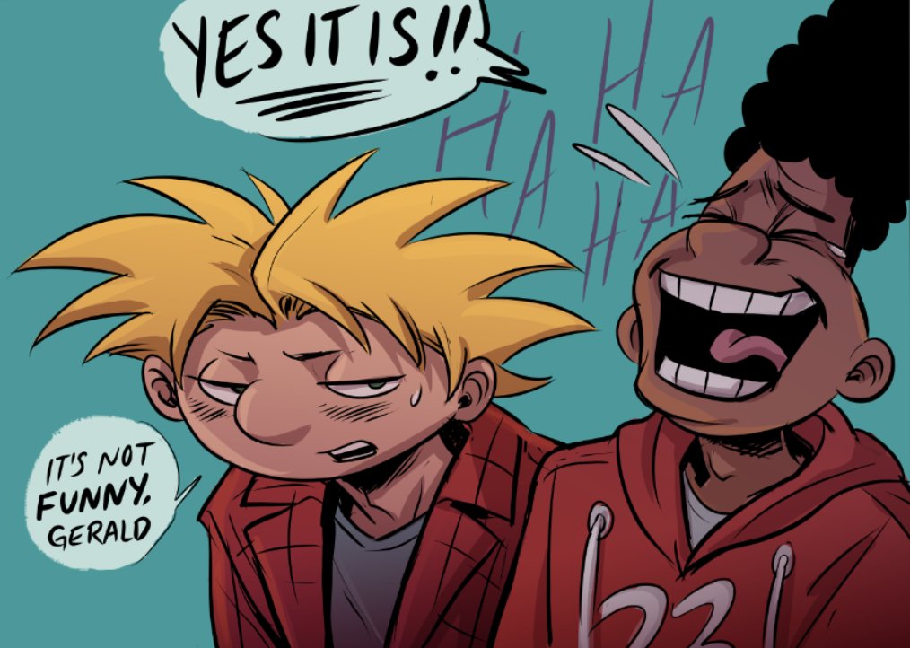 Betaruga1's tweet image. this is just their friendship #heyarnold