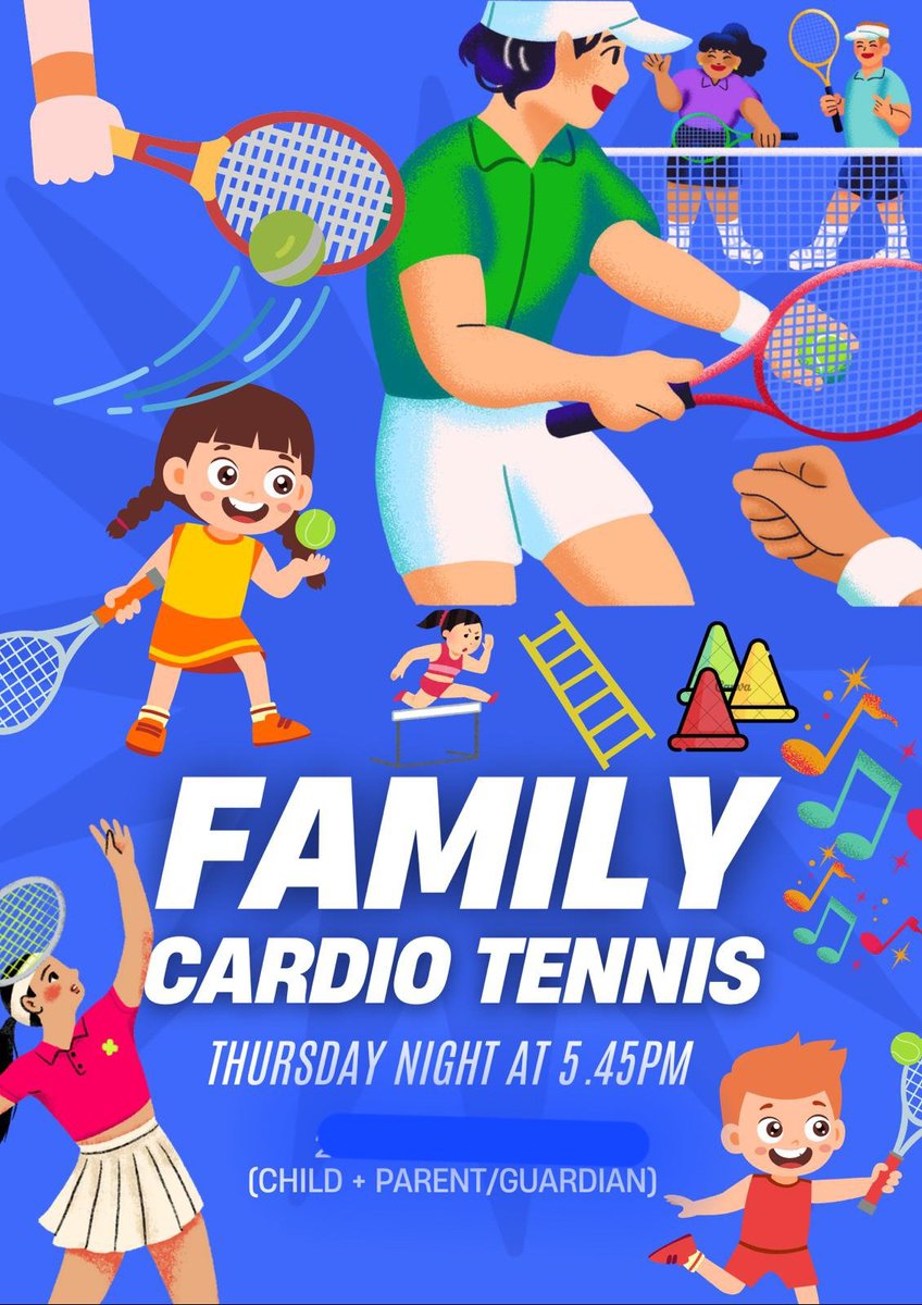 markbeaver5's tweet photo. https://t.co/u5KaV0dTg3
Family Cardio Tennis Brabyns Tennis Club every Thursday 5.45pm £4 per player 
Sign up via the link above 😀
@BrabynsLTC2023 @babolat @LTACheshire https://t.co/XrdaIKSZQ7