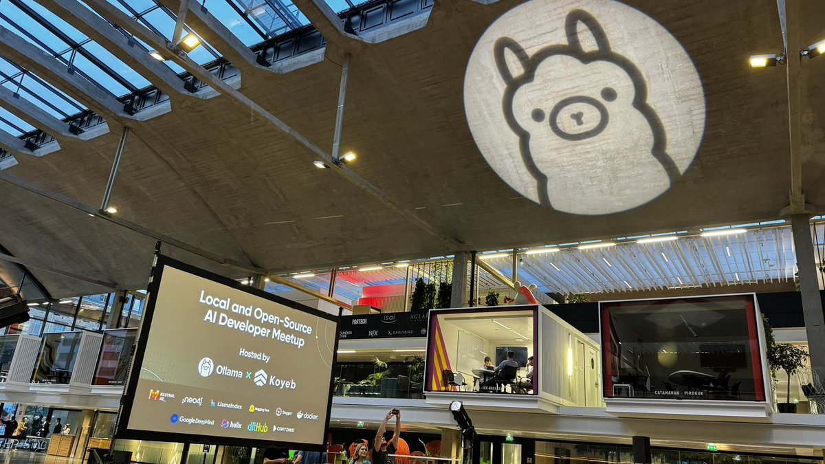 _oho's tweet image. Local &amp;amp; Open-Source Al
Developer Meetup @ollama - what an exciting moment for nowadays developers… lu.ma/devs3