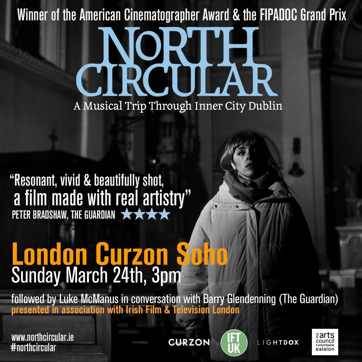 #NorthCircular is back in London this Sunday at 3pm followed by a chat between @bglendenning and director @lukemcmanus at the lovely @CurzonSoho Tickets are selling fast for this one - dont miss out curzon.com/ticketing/seat…