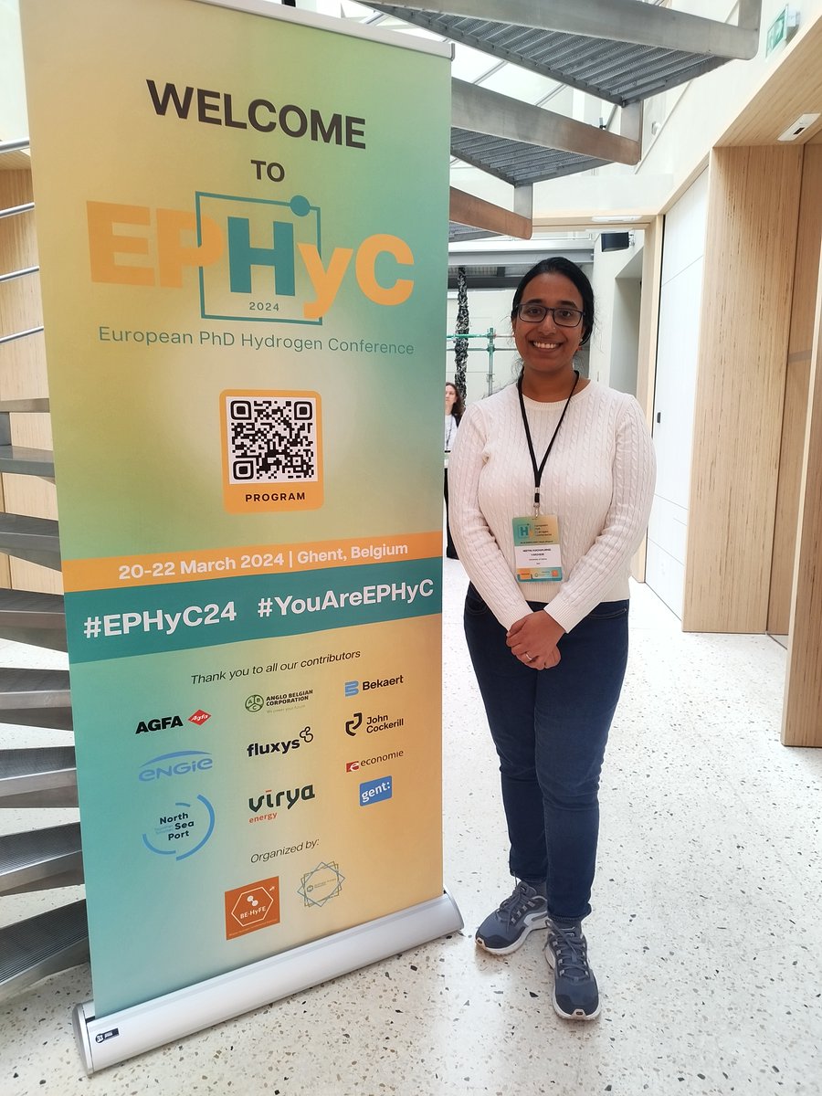 Neethu Varghese (@neethukvarghese) on Twitter photo Had an amazing time presenting our latest results on anode catalysts for #AnionExchangeMembrane electrolyzers at #EPHYC2024. Big thanks to the organizers for an incredible #GreenHydrogen conference in Ghent! Had an amazing time presenting our latest results on anode catalysts for #AnionExchangeMembrane electrolyzers at #EPHYC2024. Big thanks to the organizers for an incredible #GreenHydrogen conference in Ghent!