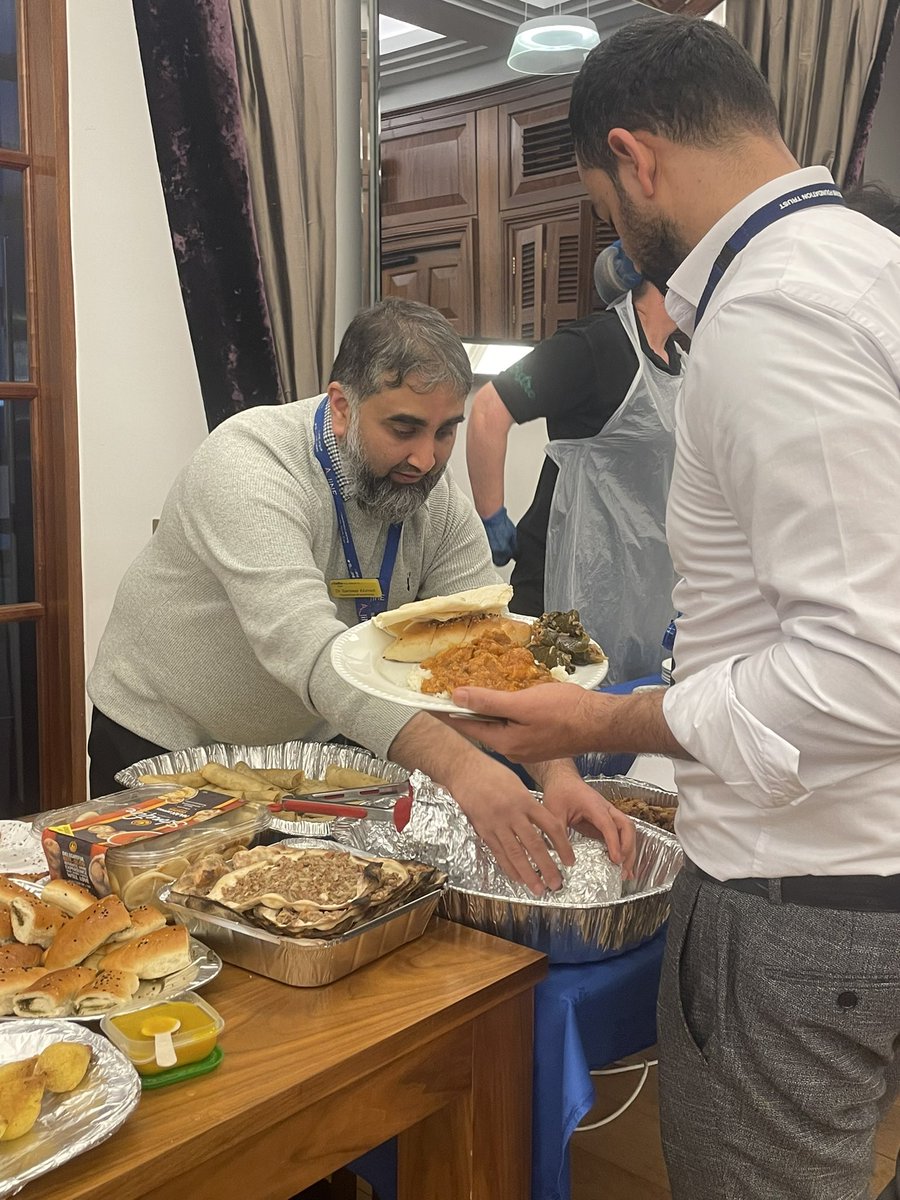Ramadan Mubarak ☪️ Iftar gathering <a href="/NewcastleHosps/">Newcastle Hospitals</a> last night