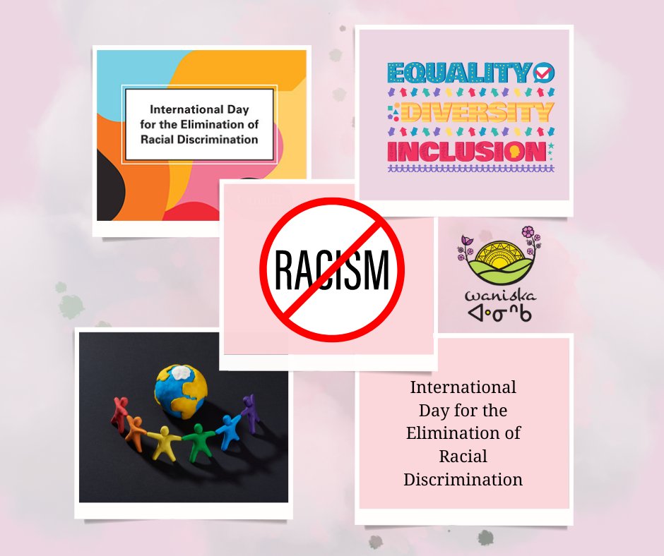 Today, on the International Day for the Elimination of Racial Discrimination, let's come together in solidarity and reaffirm our commitment to creating positive change, a future free from racial discrimination. #EndRacism #equality