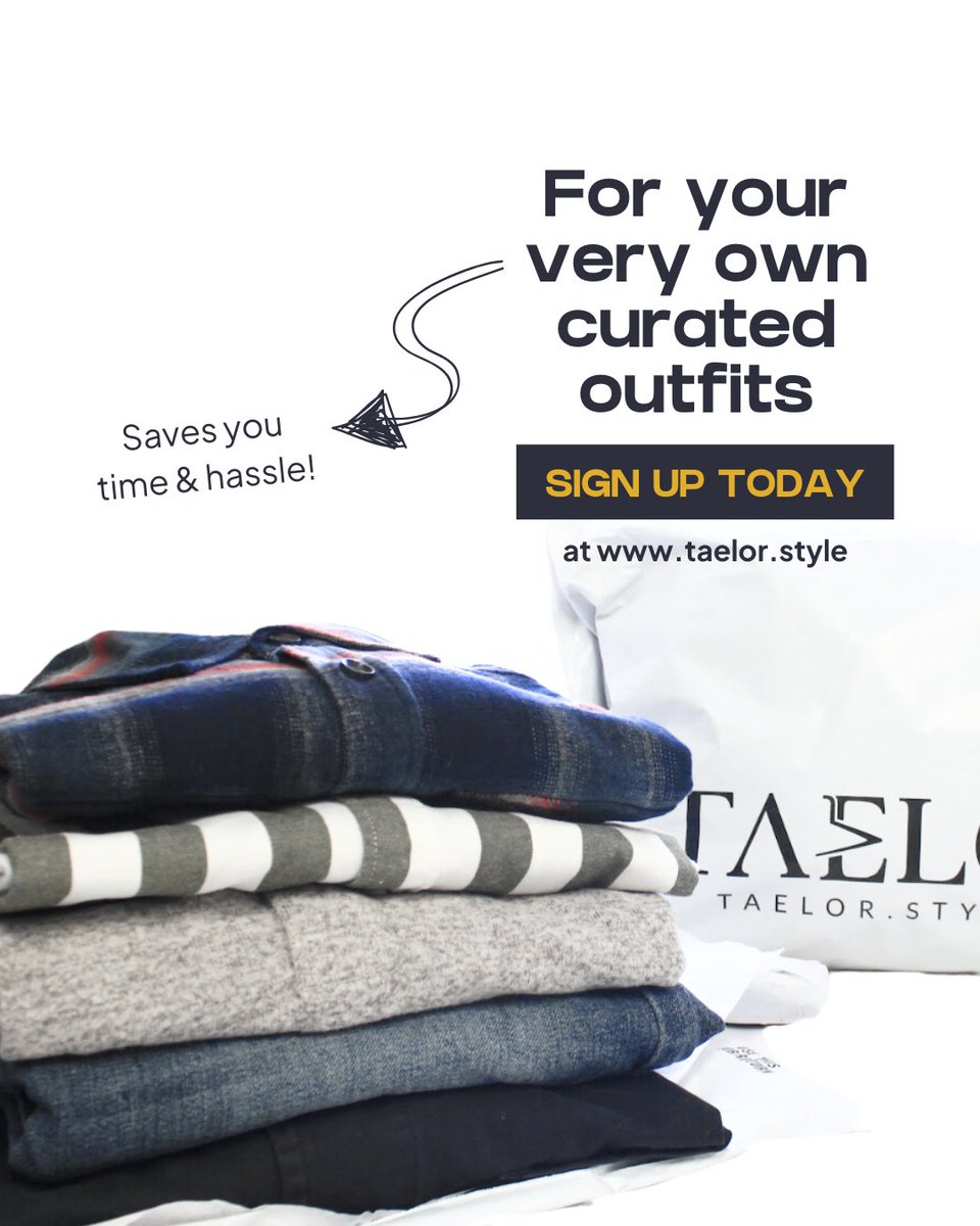 Rocking it with Taelor! Thank you DAMAN for featuring our curated clothing selection, and recognizing our mission to redefine the way men experience fashion. Calling #FashionStylists! Give your creativity wings with curated outfits from Taelor. DM us for a team up.