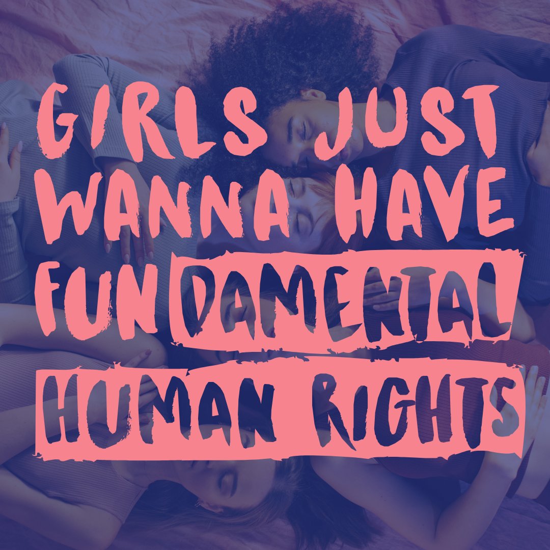 Girls just wanna have fundamental rights—equality, opportunity, and respect. Let's champion these rights every day, ensuring that girls everywhere can live free from discrimination and reach their full potential. 💪👧 #GirlsRights #EqualityForAll