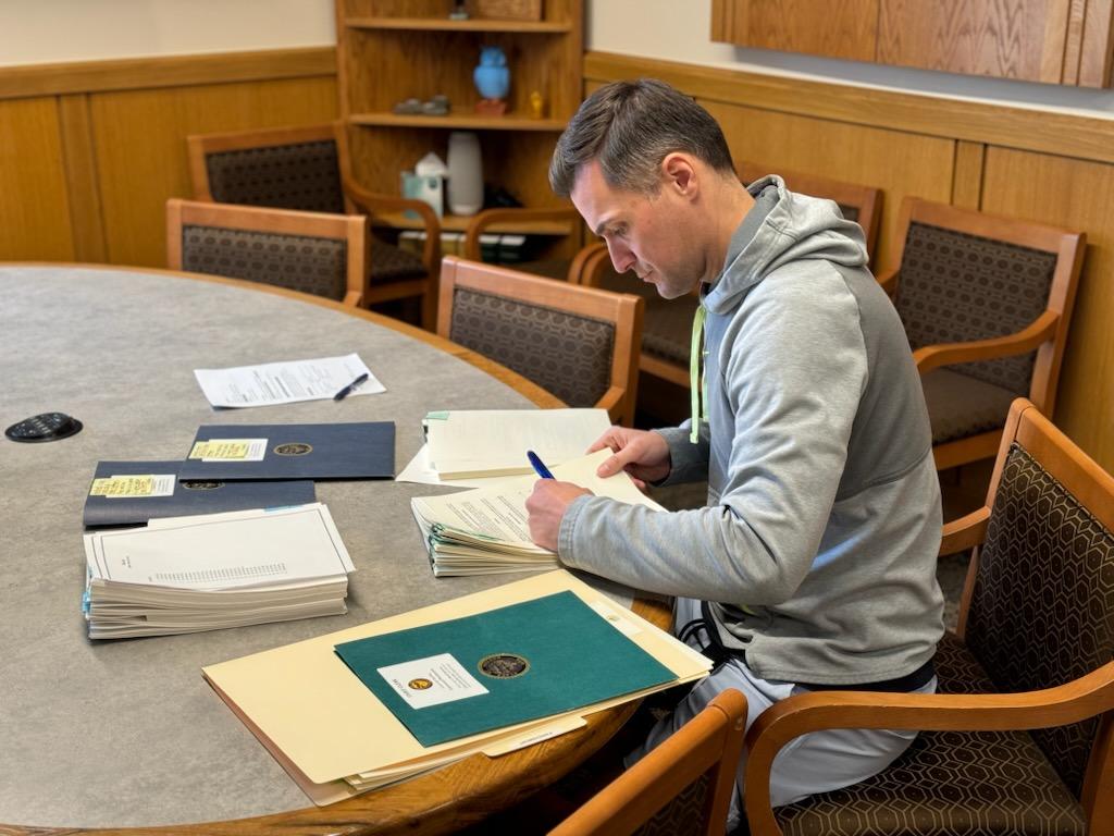 At the end of every legislative session, each bill must be signed. This year was especially rewarding taking stock of the work we did to increase housing supply, increasing access to behavioral health and addiction treatment to help communities across our state. #orleg