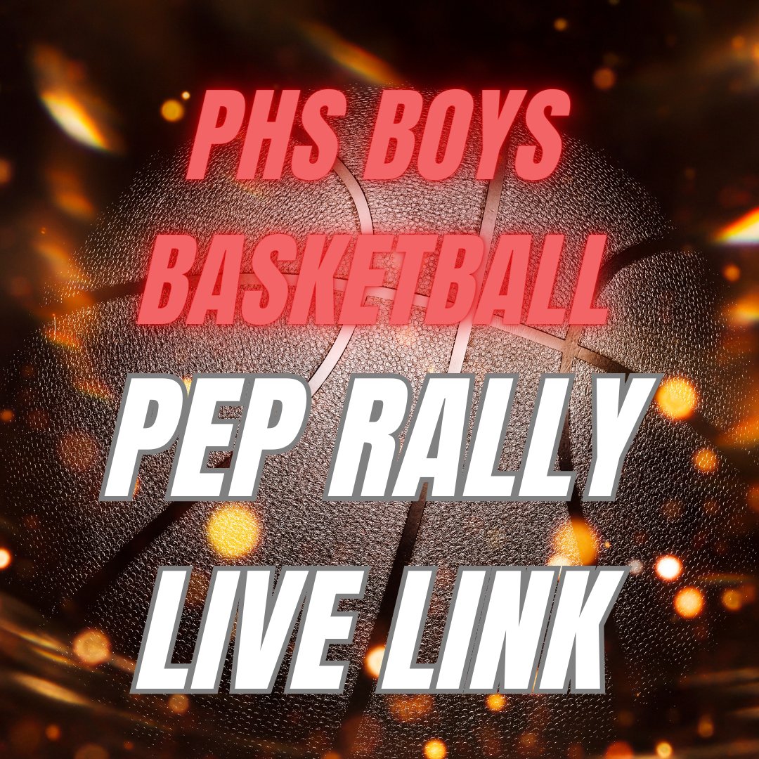ParklandSchools's tweet photo. 📢🏀Tune in and watch the PHS Boys Basketball Pep Rally LIVE tomorrow! Streaming will begin around 1:45 PM. To watch, go to the link in our bio or here: https://t.co/DZGYVEGYmQ
#ParklandPride #GoTrojans https://t.co/gloFdbff8D