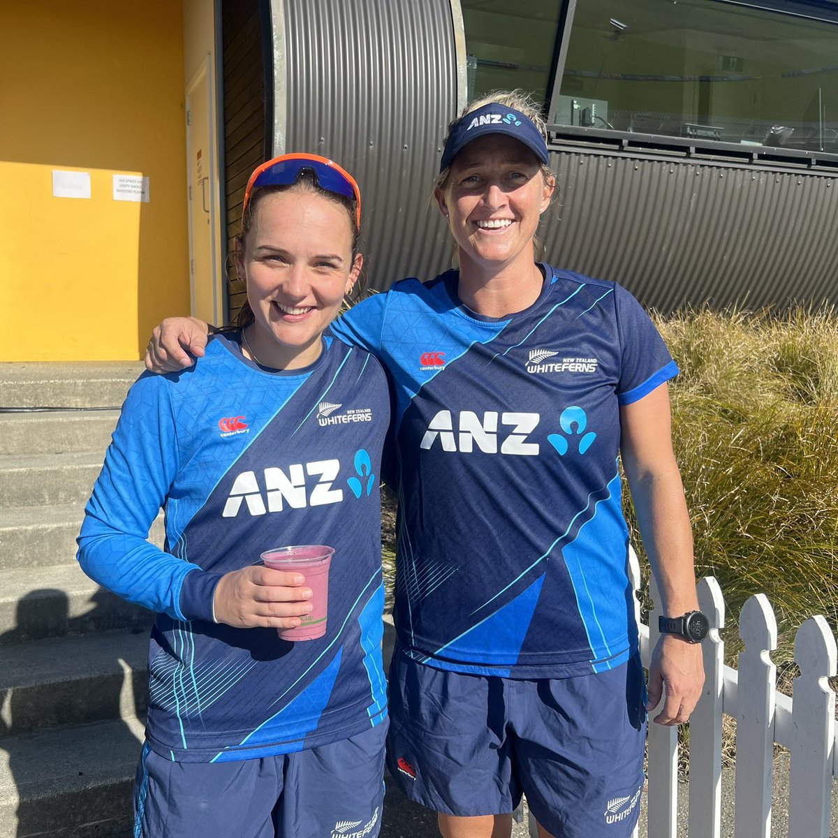 Sophie Devine and Amelia Kerr are back to training for the ongoing series against England.🇳🇿🏴󠁧󠁢󠁥󠁮󠁧󠁿

-2nd T20I will be played on 22nd March. 

#Cricket #NewZealand #WPL #WPL2024 #NZvENG #NZvsENG #T20I #IPL #IPL2024